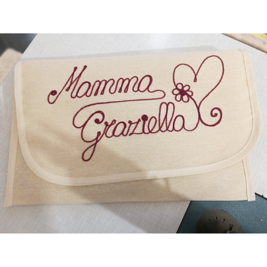Busta di Stoffa Personalizzata