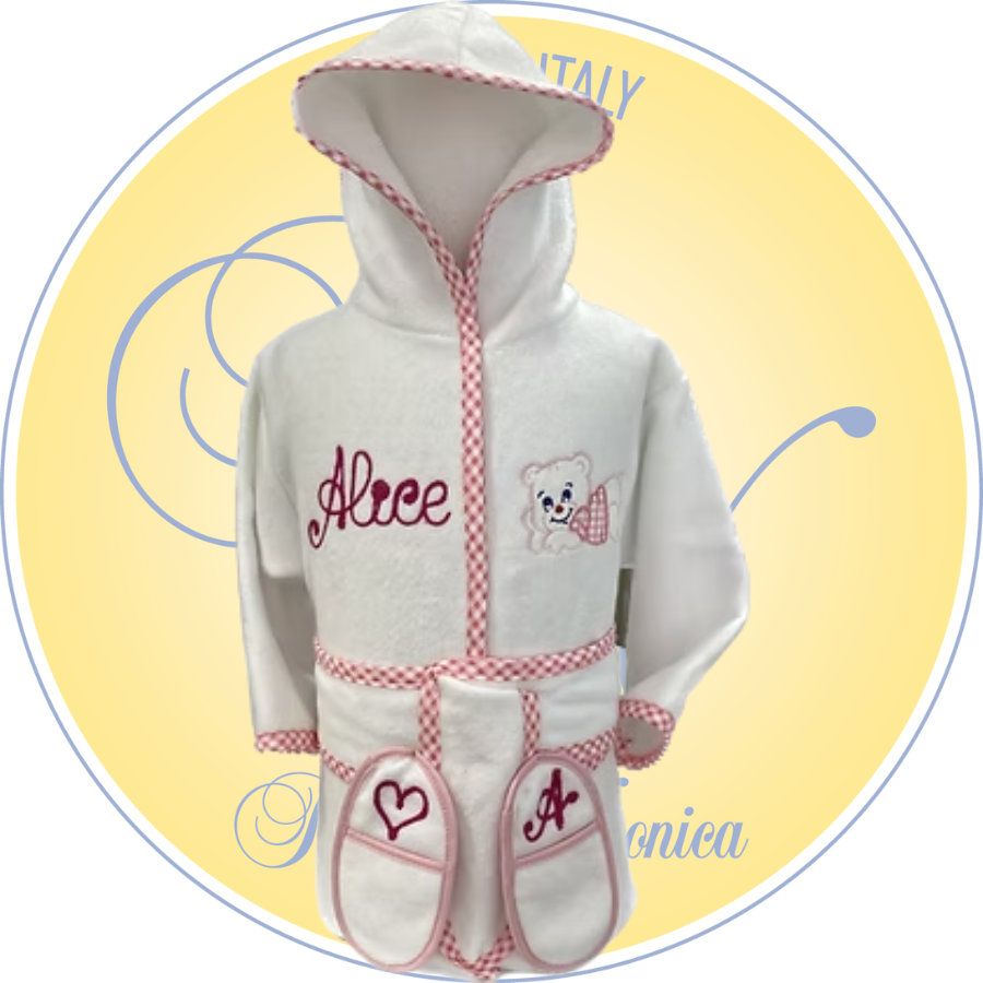 Accappatoio Pippo personalizzato