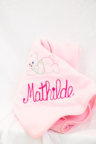 Coperta lettino Pile Personalizzata