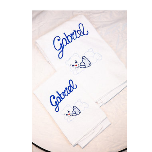 Set coppia bagno bimbo