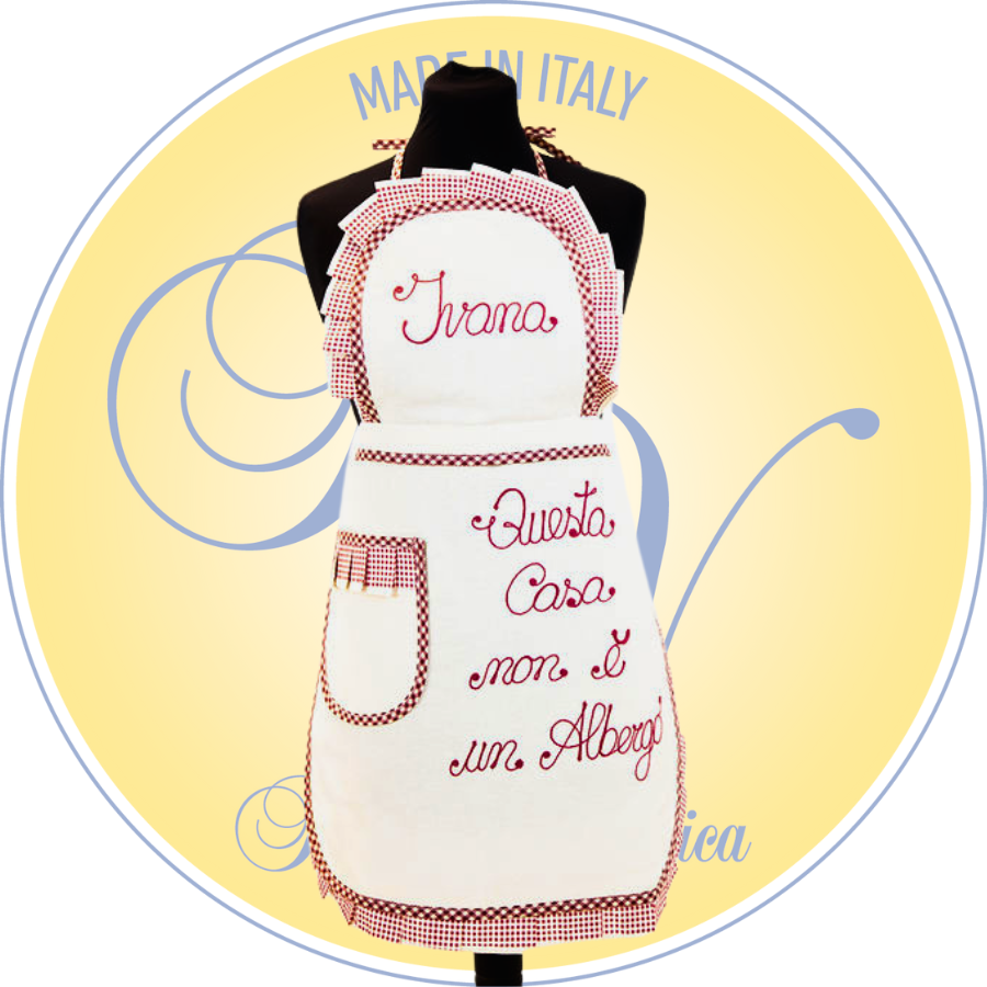 Grembiule Claudia Personalizzato