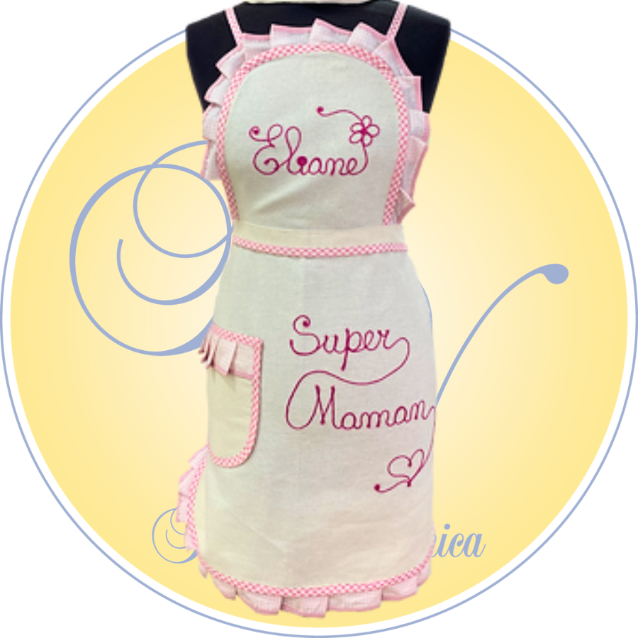 Grembiule Claudia Personalizzato