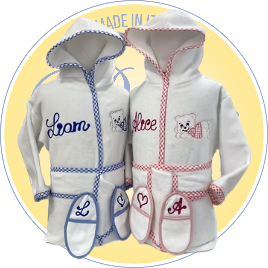 Accappatoio Pippo personalizzato