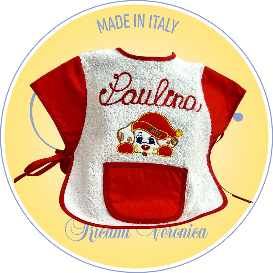 Vestitino Piccolo con tasca Ricamato