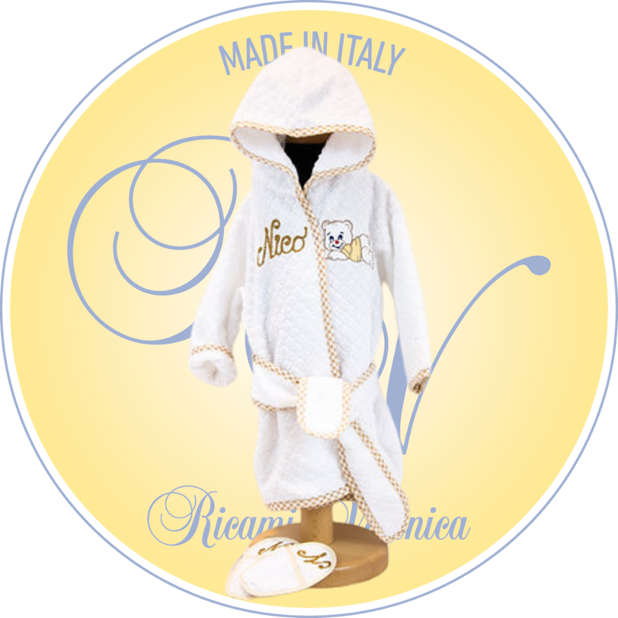 Accappatoio Pippo personalizzato