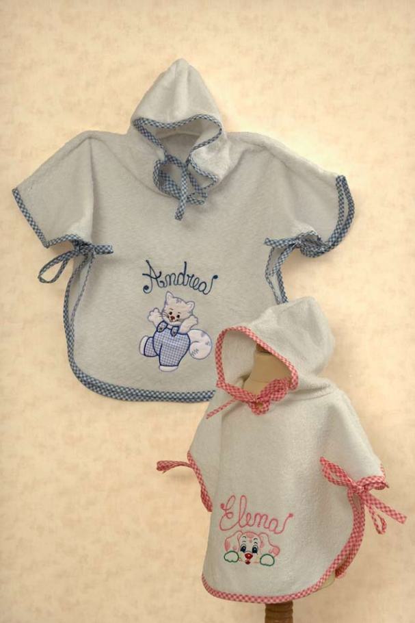 Accappatoio poncho